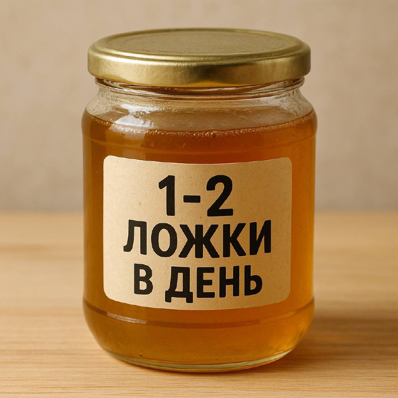 Банка меда с надписью "1-2 ложки в день" как финальное резюме